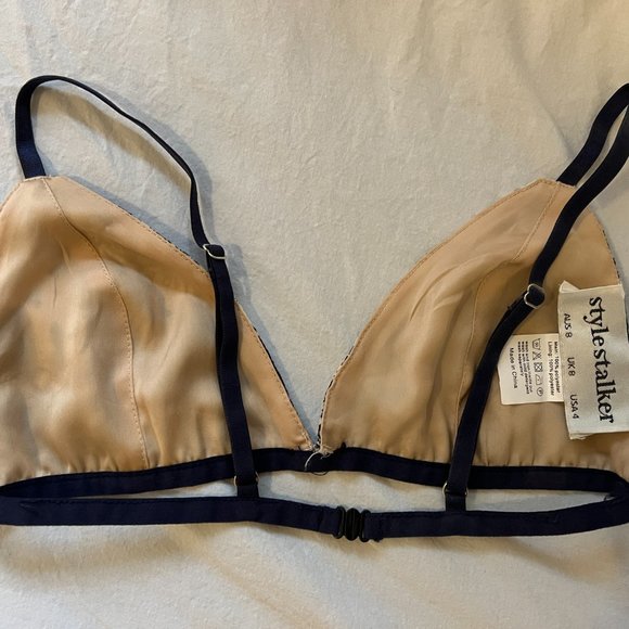 STYLESTALKER Printed Silky Bralette, AUS 8, UK 8, US 4, Small - Picture 12 of 13